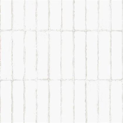 Azulejo de parede cerâmico branco nuvem suave Aix-