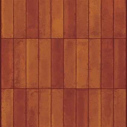 Azulejo de porcelana Aix Terracota Marrom- Marrom Cotto